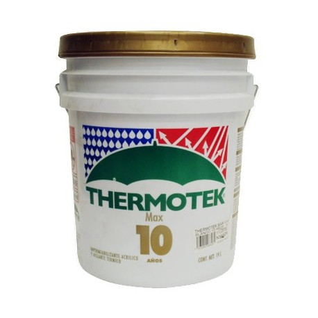 IMPERMEABILIZANTE MAX 10 CUBETA THERMOTEK - Envío Gratuito