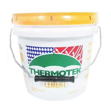 CEMENTO PLASTICO ACRILICO GALON THERMOTEK. - Envío Gratuito