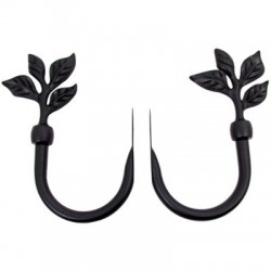 GANCHO CORTINERO 280-1280-3 MULTIPLE LEAF BLACK GRABER - Envío Gratuito