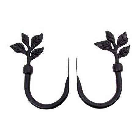 GANCHO CORTINERO 280-1280-3 MULTIPLE LEAF BLACK GRABER - Envío Gratuito