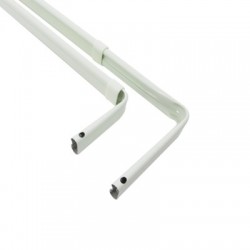 CORTINERO DOBLE ROD 18-28 PULGADAS GRABER. - Envío Gratuito