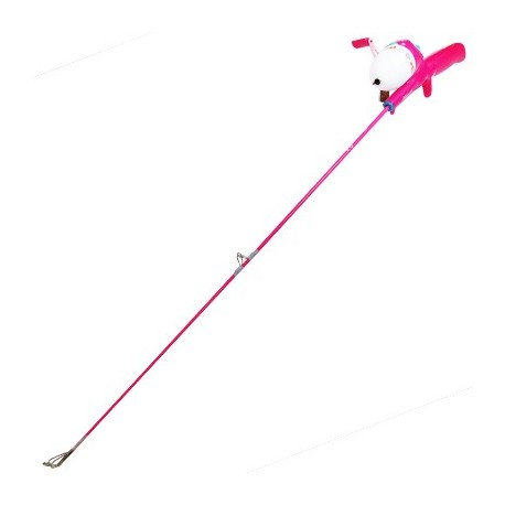 CAÑA DE PESCA KIT BARBIE  SPINCAST c-CARRETE. - Envío Gratuito