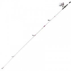 CAÑA DE PESCAR KIT PINK  SPIMMER CON CARRETE READY2FISH - Envío Gratuito