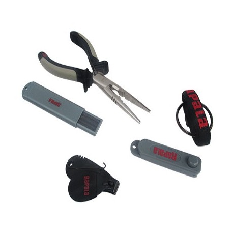 COMBO HERRAMIENTA DE PESCA AFILADOR/GANCHO/CLIPPER/PINZA/JIG. - Envío Gratuito