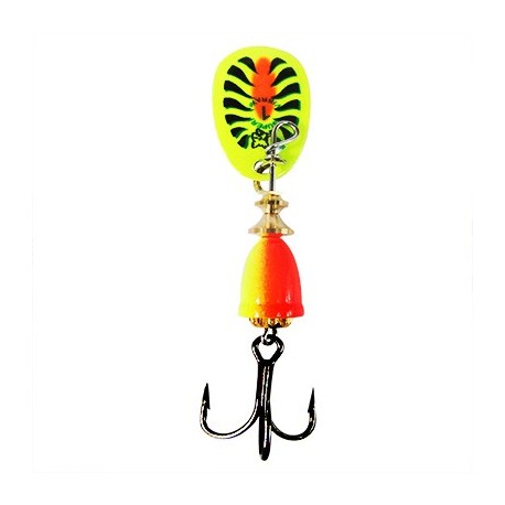 CEBO DE PESCA CUCHARITA SPINNER FIRETIGER 1/8 VIBRAX. - Envío Gratuito