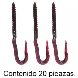 CEBO DE PESCA UTAIL RED BUG 6 PULGADAS ZOOM. - Envío Gratuito