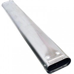 TUBO OVALADO 5ft GALVANIZADO AMERICAN METAL - Envío Gratuito