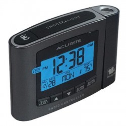 RELOJ DESPERTADOR CON PROYECTOR ACURITE - Envío Gratuito