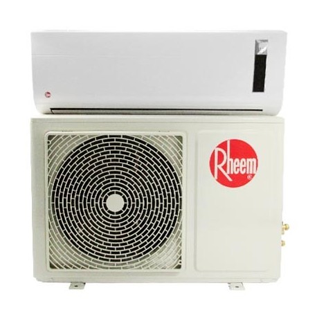 AIRE MINI SPLIT FRIO-CALOR 12000 BTU 115V RHEEM. - Envío Gratuito