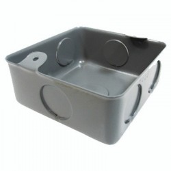 CAJA CUADRADA GALVANIZADA ECON. 3X3 VOLTECH. - Envío Gratuito