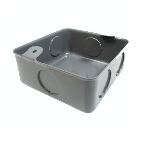 CAJA CUADRADA GALVANIZADA ECON. 3X3 VOLTECH. - Envío Gratuito