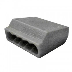 CONECTOR ALAMBRE PUSH-IN GRIS C/100 GREY. - Envío Gratuito