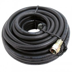 EXTENSION COAXIAL 25ft NEGRO POWER WORKS. - Envío Gratuito