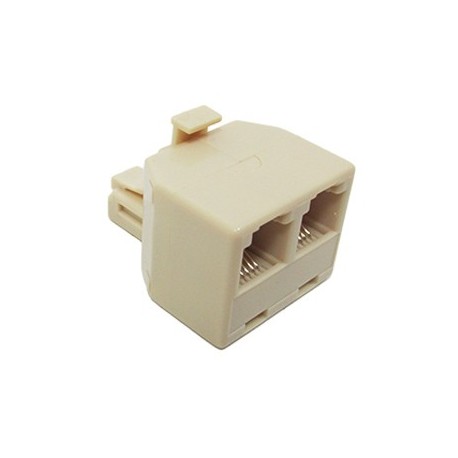 ADAPTADOR Y TELEFONICO 1 A 2 46074 VOLTECH. - Envío Gratuito