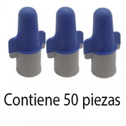 CONECTOR DE RESORTE AZUL/GRIS B/G MAS 3M 50-PK. - Envío Gratuito