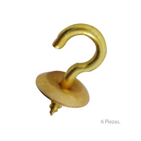 GANCHOS CUP HOOK L.B 1/2 PULGADA 6-PK 61329 ULTRA - Envío Gratuito