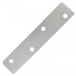 PLACA PLANA PARA MUEBLE ZINC 5 pulgadas  60821 - Envío Gratuito