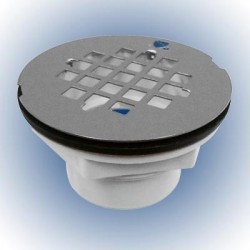 COLADERA PLAST SHOWER SS GRID UPC - Envío Gratuito