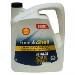 ACEITE PARA MOTOR A GASOLINA SHELL 10W30 4.7 LITROS. - Envío Gratuito