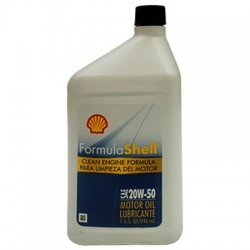 ACEITE PARA MOTOR A GASOLINA SHELL 20W50. - Envío Gratuito