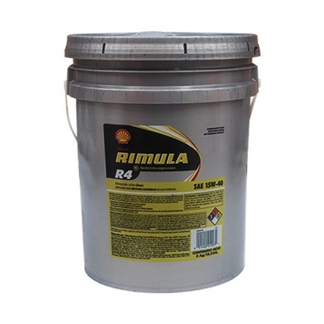 ACEITE RIMULA R4 15W40 DIESEL SHELL 19LTS. - Envío Gratuito