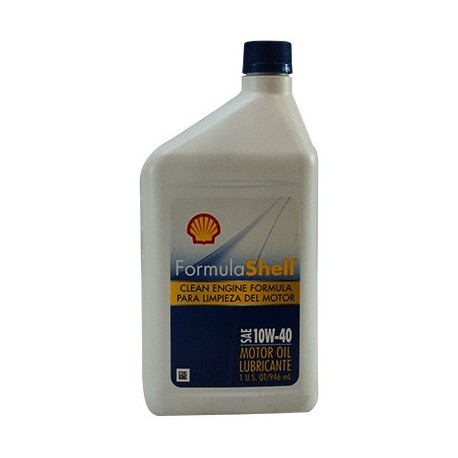 ACEITE MOTOR GASOLINA SHELL 10W40 1LTO. - Envío Gratuito