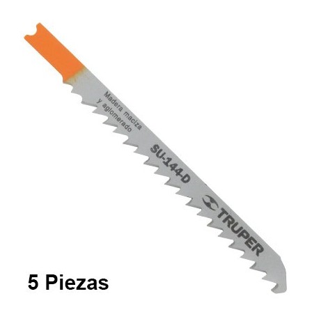 SEGUETA CALADORA ZANCO U 6dpp 5pz 18140 TRUPER. - Envío Gratuito