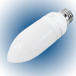 FOCO AHORRADOR MINI-VELA DE 9 WATTS LUZ BLANCA VOLTECH - Envío Gratuito