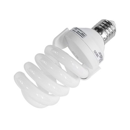 FOCO AHORRADOR ESPIRAL DE 20 WATTS LUZ BLANCA VOLTECH - Envío Gratuito