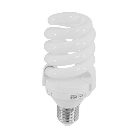 FOCO AHORRADOR ESPIRAL DE 20 WATTS LUZ CALIDA VOLTECH - Envío Gratuito