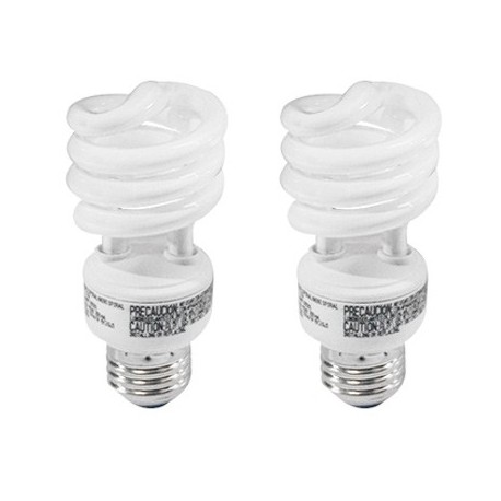 FOCO AHORRADOR ESPIRAL LUZ DE DIA 13 WATTS 2 PK WESTINHOUSE. - Envío Gratuito