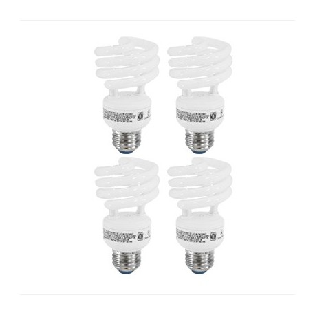 FOCO AHORRADOR ESPIRAL 19W CALIDA 4PK 38151 WESTINGHOUSE. - Envío Gratuito