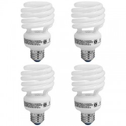 FOCO AHORRADOR ESPIRAL LUZ CALIDA DE 26 WATTS 4 PK WESTINGHOUSE - Envío Gratuito