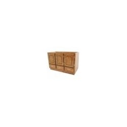 GABINETE PARA LAVABO 1.20x56 MDF ENCINO. - Envío Gratuito