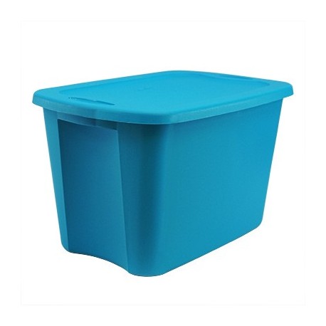 CAJA ALMACÉN CON TAPA AZUL ACUARIO 38 LTS STERILITE - Envío Gratuito