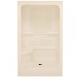 BAÑERA COLOR HUESO 48X36X84 CON ASIENTO - Envío Gratuito