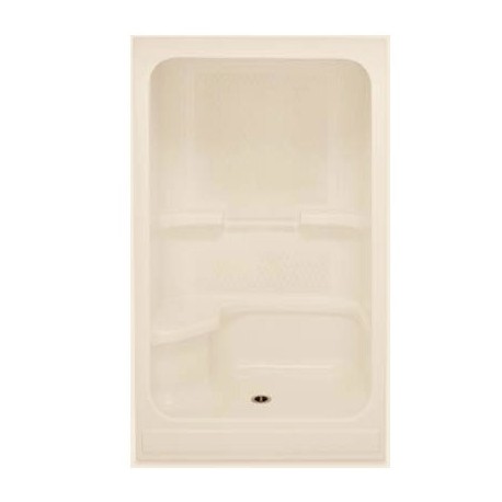 BAÑERA COLOR HUESO 48X36X84 CON ASIENTO - Envío Gratuito