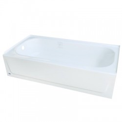 BAÑERA BOOTZ METALICA LH WHITE - Envío Gratuito