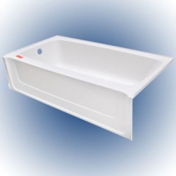 BAÑERA PLASTICO LH WHITE 110015 STERLING. - Envío Gratuito