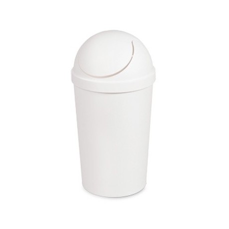 CESTO PAPELERO REDONDO BLANCO 11.35lt (12qt) STERILITE. - Envío Gratuito