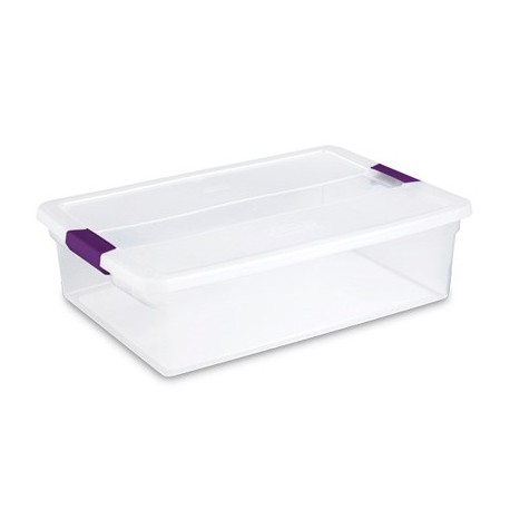 CAJA ALMACEN CLEARVIEW 30.27 LTS.(32 QT.) STERILITE - Envío Gratuito