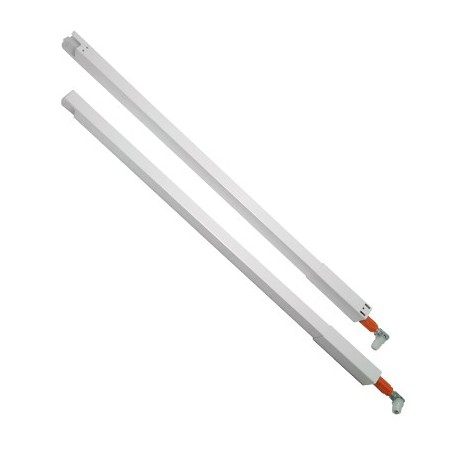 GUARDACUERPOS LONGITUDINAL ANTARO BLANCO 50cm BLUM - Envío Gratuito