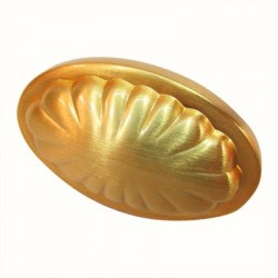 BOTON 30778 SHELL SATIN GOLD KNOB HILL. - Envío Gratuito