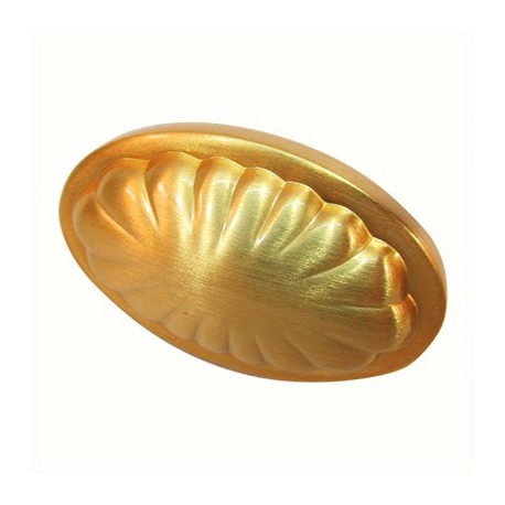 BOTON 30778 SHELL SATIN GOLD KNOB HILL. - Envío Gratuito