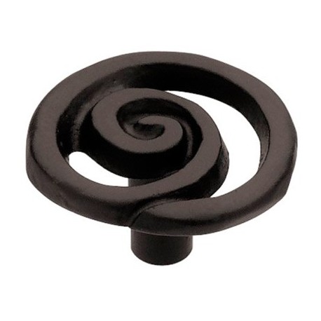 BOTON 69231 SINGLE SWIRL BLACK BRAINERD - Envío Gratuito