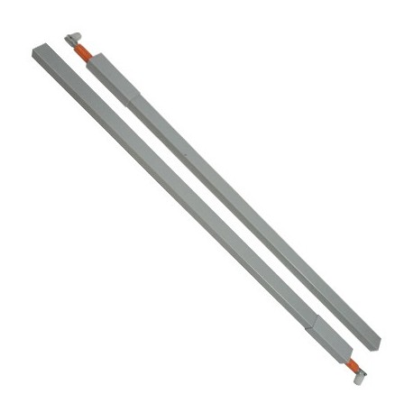 GUARDACUERPOS LONGITUDINAL ANTARO GRIS 65 CM ZRG.587RSIC BLUM. - Envío Gratuito