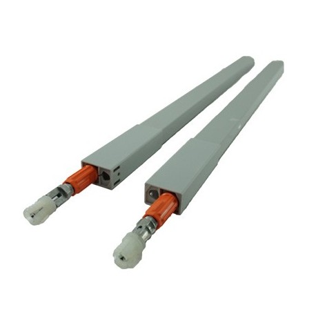 GUARDACUERPOS LONG ANTARO GRIS 50cm BLUM - Envío Gratuito