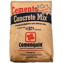 CONCRETO PREPARADO 40kg CONCRETE MIX CEMENQUIN - Envío Gratuito