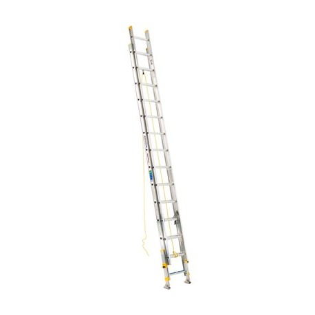 ESCALERA EXTENDIBLE CON NIVELADOR DE 20 ESCALONES TIPO II WERNER - Envío Gratuito