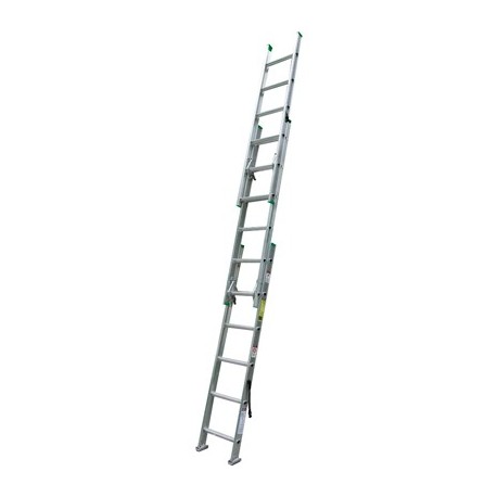 ESCALERA EXTENDIBLE DE 3 SECCIONES 16´ ALUM WERNER - Envío Gratuito